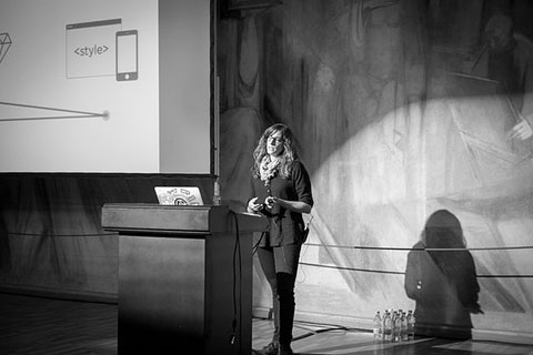 Karin Christen at WordCamp Europe 2014
